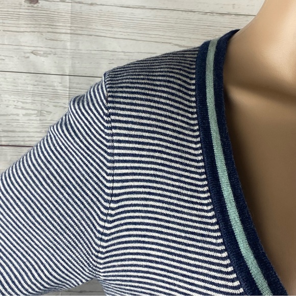 J. Jill Striped Cardigan Sweater - Picture 3 of 12